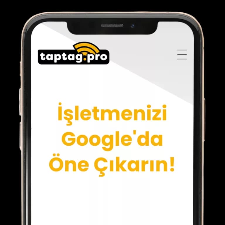 Taptag Pro uygulaması, işletmenizi Google'da öne çıkarın